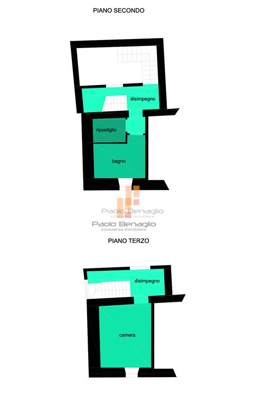 piano secondo e terzo